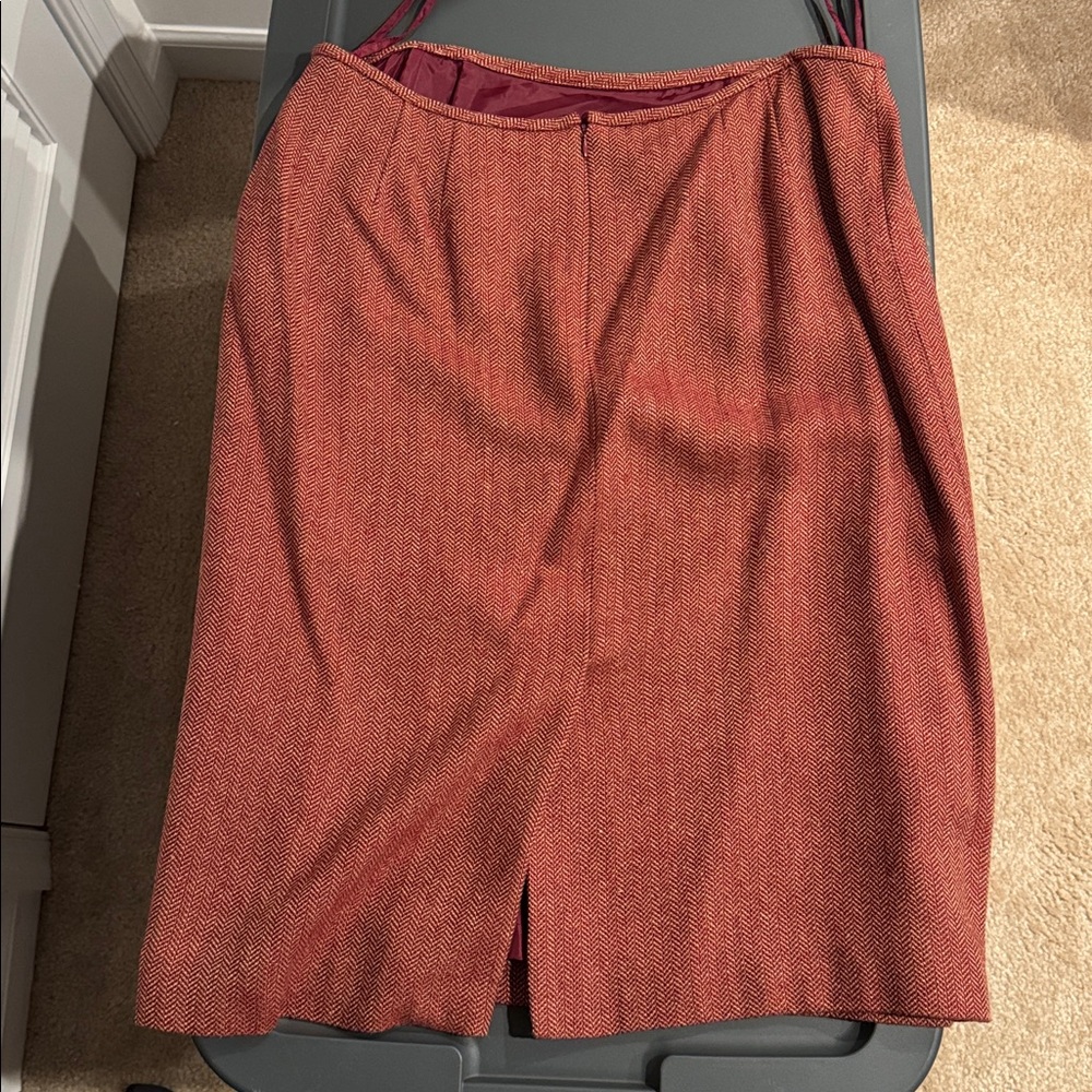 Kasper Rust Double-Breasted Jacket - image 5